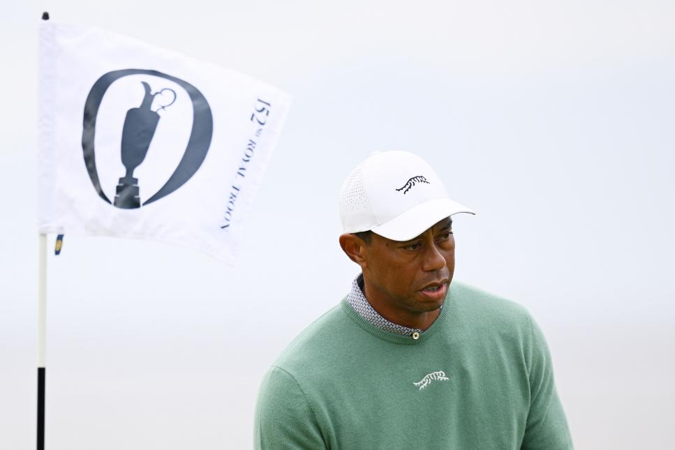 British Open 2024 Tiger Woods arrives in Scotland, tours Royal Troon